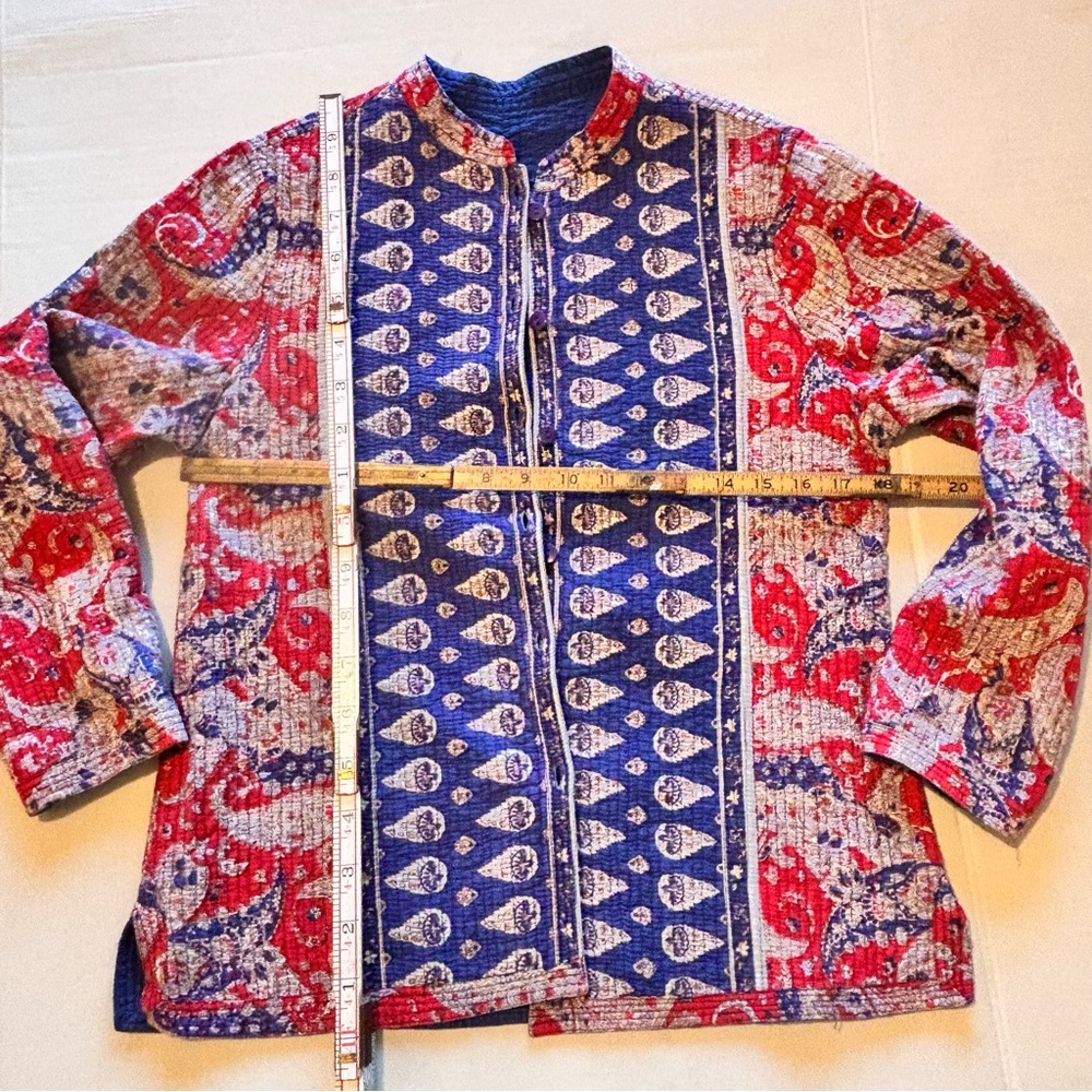 Boho Cotton Quilted Jacket
India Block Print,
M
Hello Spring - Picture 4 of 11